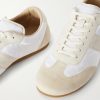 Leather-Trimmed Suede and Shell Sneakers - CU Leather-Trimmed Suede and Shell Sneakers - CU