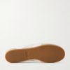 Leather-Trimmed Suede and Shell Sneakers - E1 Leather-Trimmed Suede and Shell Sneakers - E1