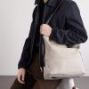 Leather-Trimmed Cotton-Canvas Tote Bag - FR