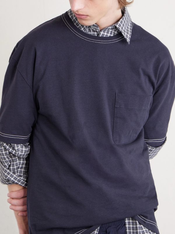 Cotton and Linen-Blend Jersey T-Shirt - CU Cotton and Linen-Blend Jersey T-Shirt - CU