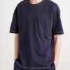 Cotton and Linen-Blend Jersey T-Shirt - FR Cotton and Linen-Blend Jersey T-Shirt - FR
