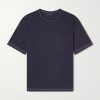 Cotton and Linen-Blend Jersey T-Shirt Cotton and Linen-Blend Jersey T-Shirt
