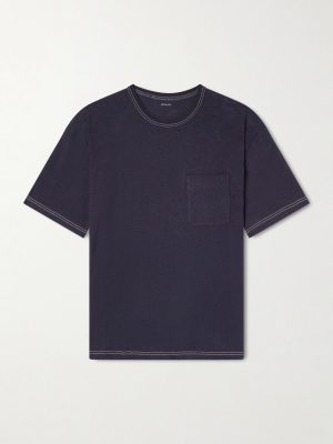 Cotton and Linen-Blend Jersey T-Shirt Cotton and Linen-Blend Jersey T-Shirt