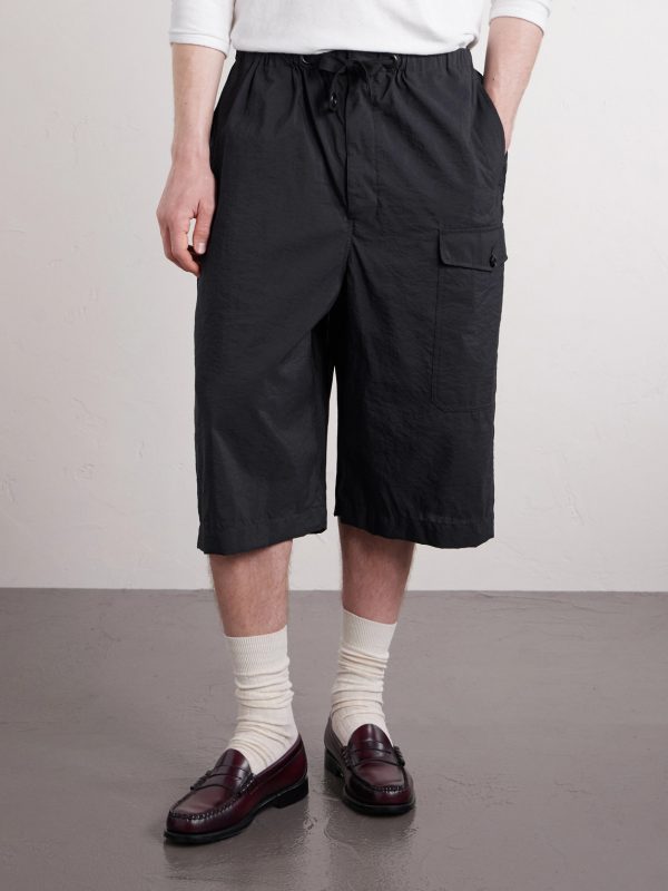 Straight-Leg Cotton-Blend Cargo Shorts - FR Straight-Leg Cotton-Blend Cargo Shorts - FR