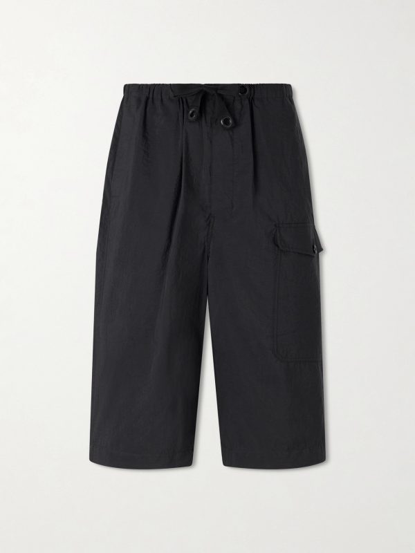Straight-Leg Cotton-Blend Cargo Shorts Straight-Leg Cotton-Blend Cargo Shorts