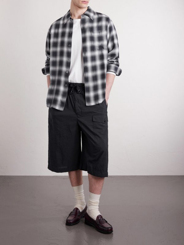 Straight-Leg Cotton-Blend Cargo Shorts - OU Straight-Leg Cotton-Blend Cargo Shorts - OU
