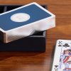 Logo-Debossed Leather Playing Card Set - CU