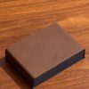 Logo-Debossed Leather Playing Card Set