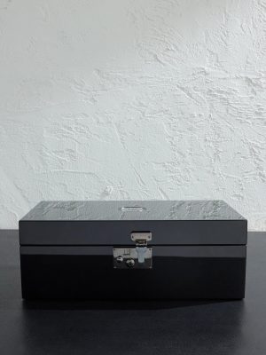 Lacquered Wood Cigar Humidor
