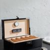 Lacquered Wood Cigar Humidor - OU Lacquered Wood Cigar Humidor - OU