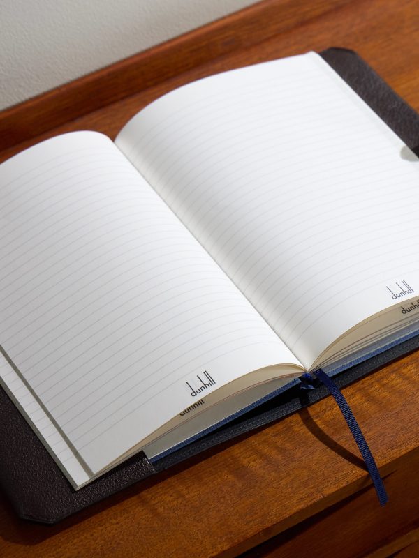 Century Logo-Debossed Full-Grain Leather Notebook - CU Century Logo-Debossed Full-Grain Leather Notebook - CU