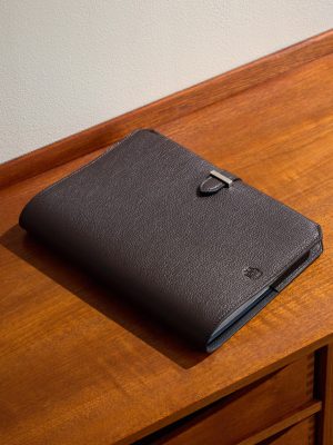 Century Logo-Debossed Full-Grain Leather Notebook Century Logo-Debossed Full-Grain Leather Notebook