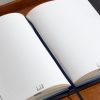 Century Logo-Debossed Full-Grain Leather Notebook - CU