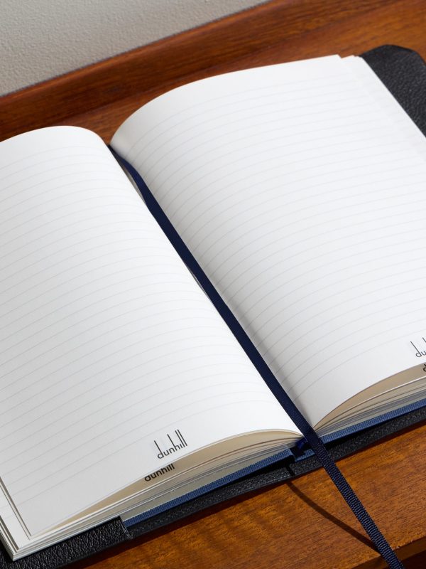 Century Logo-Debossed Full-Grain Leather Notebook - CU