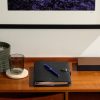 Century Logo-Debossed Full-Grain Leather Notebook - OU