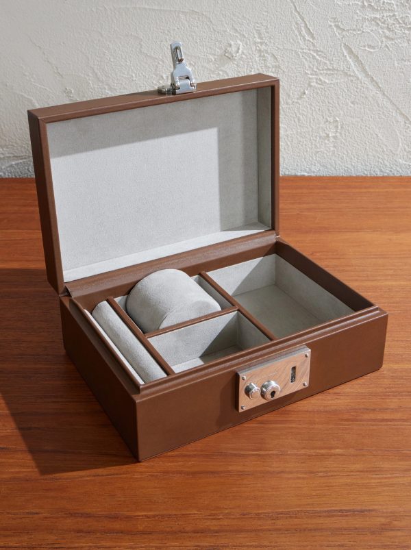 Century Leather Jewellery Box - FR Century Leather Jewellery Box - FR