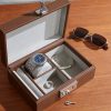 Century Leather Jewellery Box - OU Century Leather Jewellery Box - OU