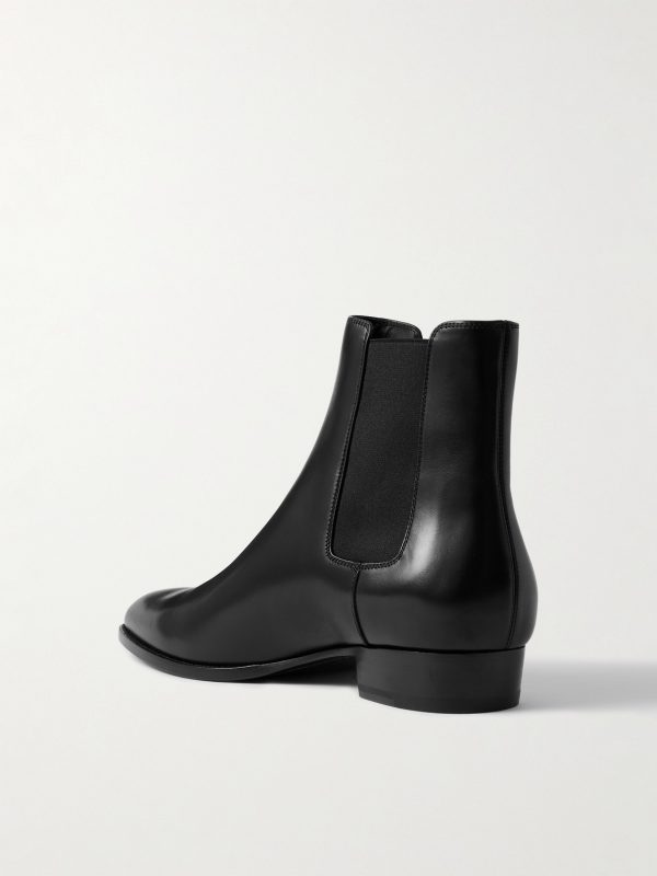 Wyatt Leather Chelsea Boots - BK Wyatt Leather Chelsea Boots - BK