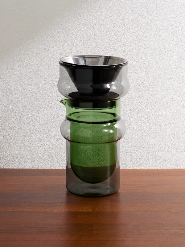 Bump Glass Carafe and Filter Set Bump Glass Carafe and Filter Set