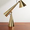Pose Portable Gold-Tone LED Lamp Pose Portable Gold-Tone LED Lamp
