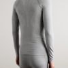 Printed Virgin Wool-Blend Ski Base Layer - BK