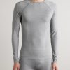 Printed Virgin Wool-Blend Ski Base Layer - FR