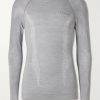 Printed Virgin Wool-Blend Ski Base Layer