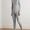 Printed Virgin Wool-Blend Ski Base Layer - OU