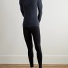 Printed Virgin Wool-Blend Ski Base Layer - OU Printed Virgin Wool-Blend Ski Base Layer - OU