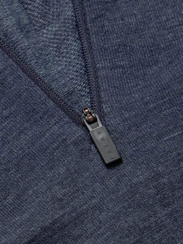 Printed Virgin Wool-Blend Half-Zip Ski Base Layer - CU Printed Virgin Wool-Blend Half-Zip Ski Base Layer - CU