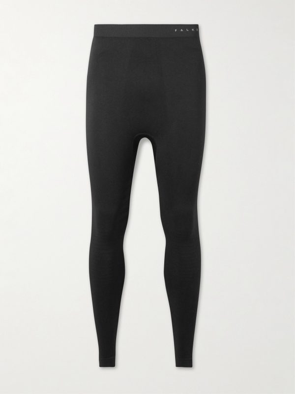 Recycled Ribbed-Knit Ski Tights Recycled Ribbed-Knit Ski Tights