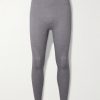 Printed Virgin Wool-Blend Ski Tights