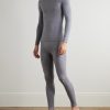 Printed Virgin Wool-Blend Ski Tights - OU
