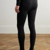 Printed Virgin Wool-Blend Ski Tights - BK