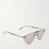 Round-Frame Acetate Sunglasses - FR Round-Frame Acetate Sunglasses - FR