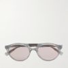 Round-Frame Acetate Sunglasses Round-Frame Acetate Sunglasses