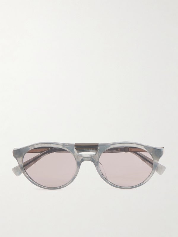 Round-Frame Acetate Sunglasses Round-Frame Acetate Sunglasses