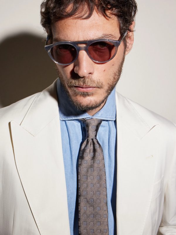 Round-Frame Acetate Sunglasses - OU Round-Frame Acetate Sunglasses - OU