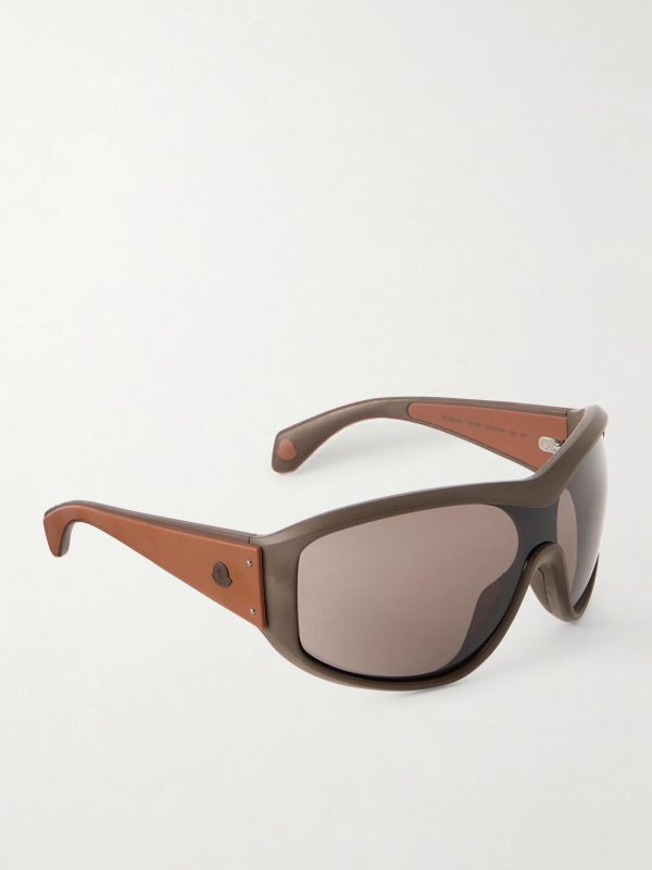 Thyra Oversized Oval-Frame Acetate Sunglasses - FR
