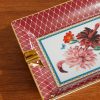 + Beto Val Birdbloom Painted Porcelain Ashtray - CU + Beto Val Birdbloom Painted Porcelain Ashtray - CU