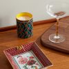 + Beto Val Birdbloom Painted Porcelain Ashtray - OU + Beto Val Birdbloom Painted Porcelain Ashtray - OU