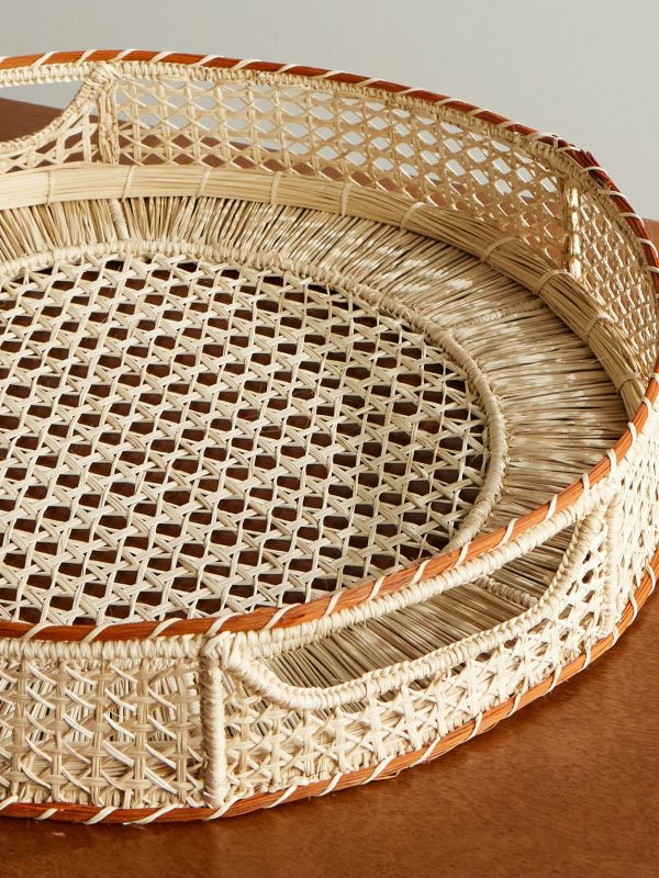 Raffia Tray - CU Raffia Tray - CU