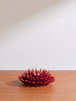 + Beto Val Spine Ceramic Candle Holder + Beto Val Spine Ceramic Candle Holder