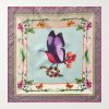 Printed Silk Pocket Square - FR