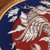 The Dragon Gold-Trimmed Porcelain Decorative Plate - CU The Dragon Gold-Trimmed Porcelain Decorative Plate - CU