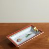 + Beto Val Leaftrail Painted Porcelain Incense Holder + Beto Val Leaftrail Painted Porcelain Incense Holder