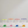 Quilted Set of Four Murano Glasses Quilted Set of Four Murano Glasses