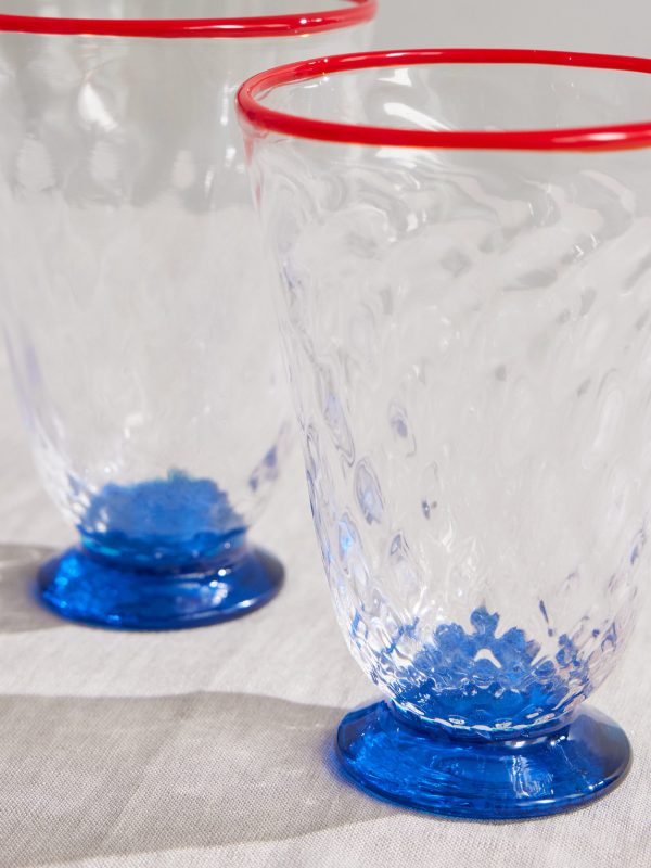 Set of Two Murano Glasses - CU Set of Two Murano Glasses - CU