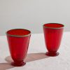 Rainbow Set of Two Murano Glasses Rainbow Set of Two Murano Glasses