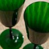 Rainbow Set of Two Murano Glass Wine Glasses - CU Rainbow Set of Two Murano Glass Wine Glasses - CU